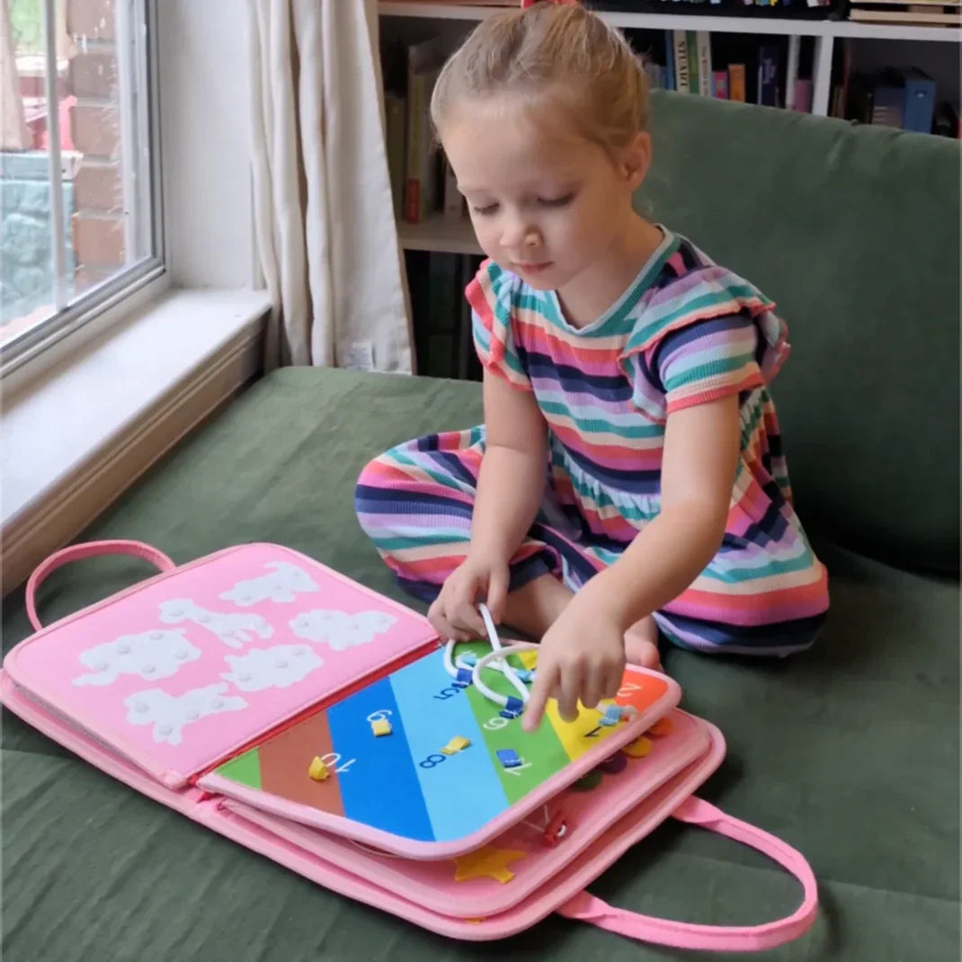 CalmeKid™ – The 7-in-1 Montessori Suitcase